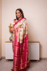 Elegant Lucknawi Chikankari Georgette Saree - IMG_0798