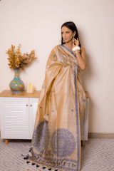 Elegant Lucknawi Chikankari Georgette Saree - IMG_0928