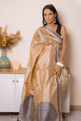 Elegant Lucknawi Chikankari Georgette Saree - IMG_0929
