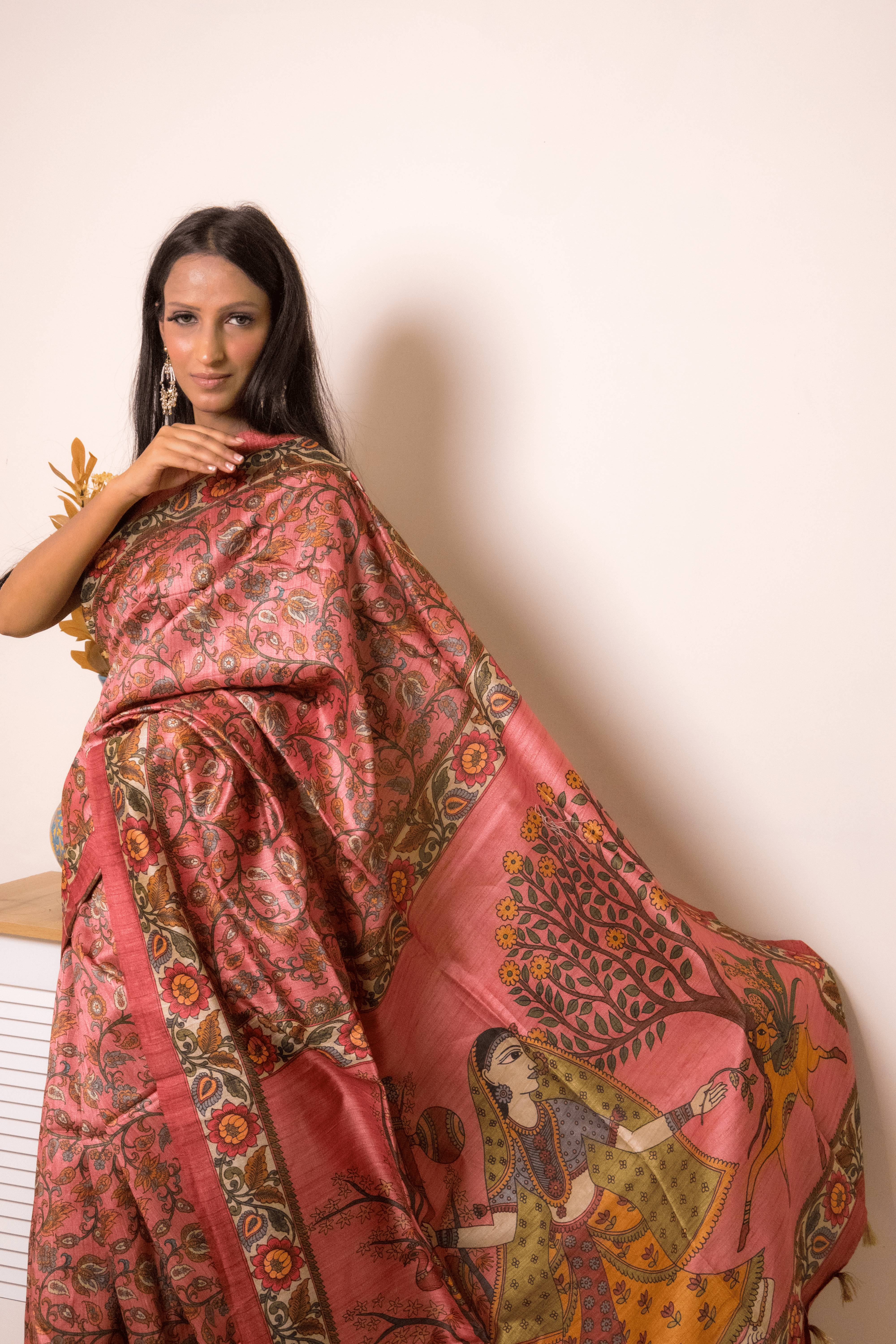 Elegant Lucknawi Chikankari Georgette Saree - IMG_0965