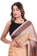 Pichwai x Bandhani Saree