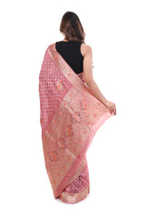 Banarasi x Bandhani Saree