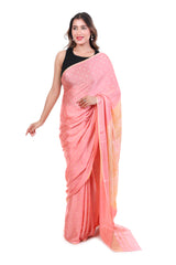 Shibori x Bandhani Saree