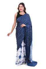 Shibori x Tie-Dye x Bandhani Saree