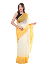 Kota Silk x Bandhani Saree