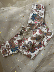 Elegant Embroidered Blouse for Sarees