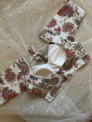 Elegant Embroidered Blouse for Sarees