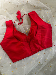 Elegant Red Blouse for Sarees - IMG_8075