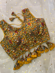 Vibrant Floral Print Blouse with Ruffled Sleeves - IMG_8122