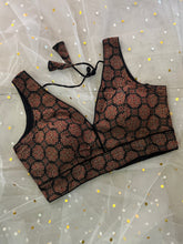 Elegant Black and Red Printed Blouse - IMG_8128