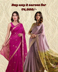 Any 2 Sarees for ₹4,999