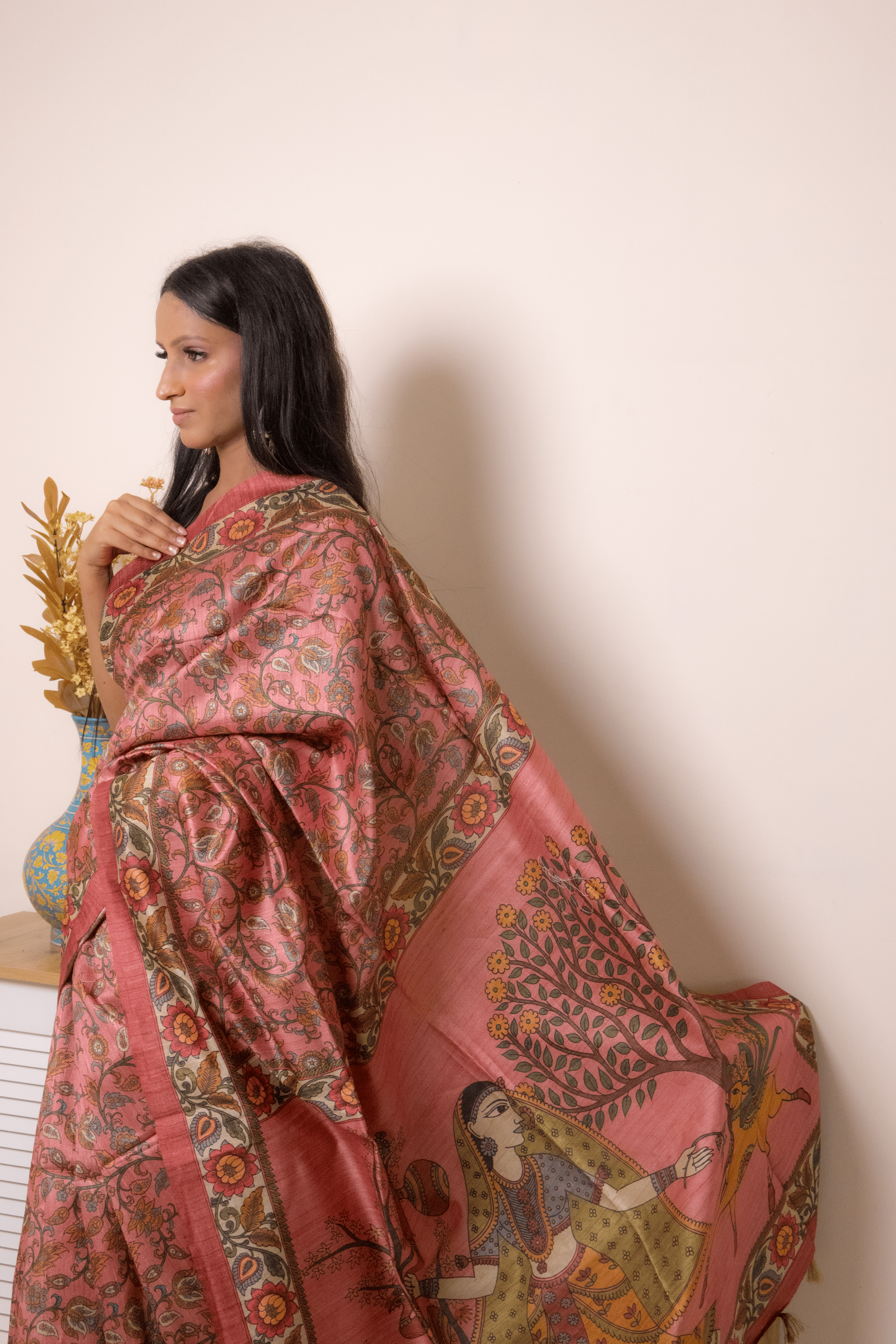 Elegant Lucknawi Chikankari Georgette Saree - IMG_0962