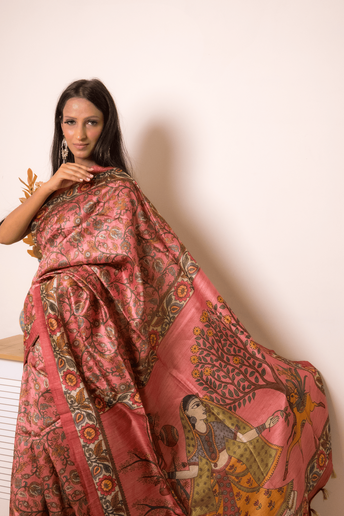 Elegant Lucknawi Chikankari Georgette Saree - IMG_0965