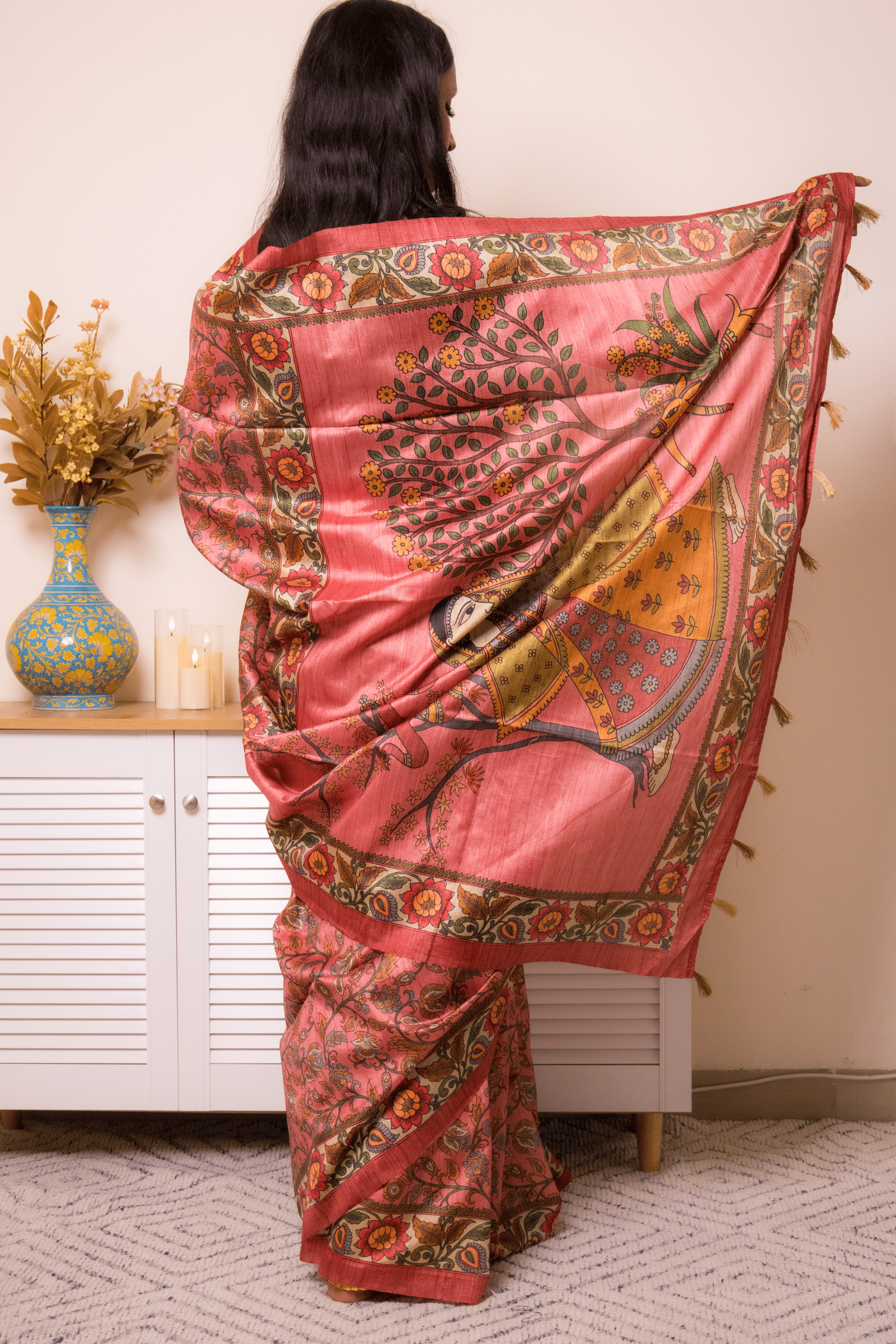 Elegant Lucknawi Chikankari Georgette Saree - IMG_0972
