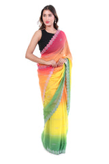 Rainbow Saree