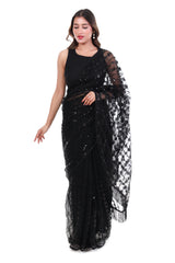 Midnight Sequin Net