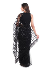 Midnight Sequin Net